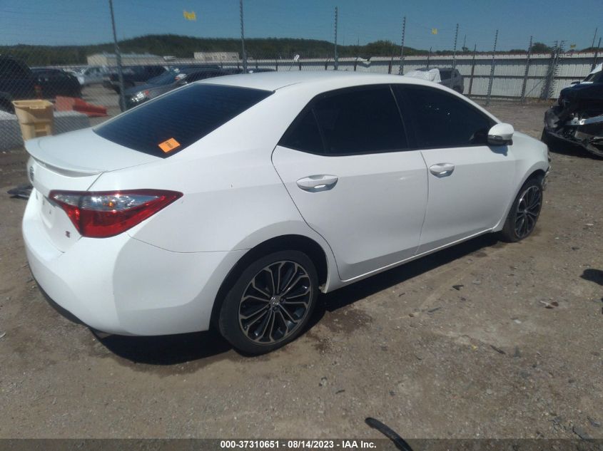 2016 TOYOTA COROLLA L/LE/S/S PLUS/LE PLUS - 5YFBURHEXGT400987
