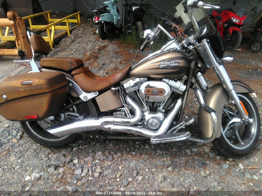 2012 HARLEY-DAVIDSON FLSTSE3 CVO SOFTAIL CONVERTIBLE 1HD1PY910CB958573