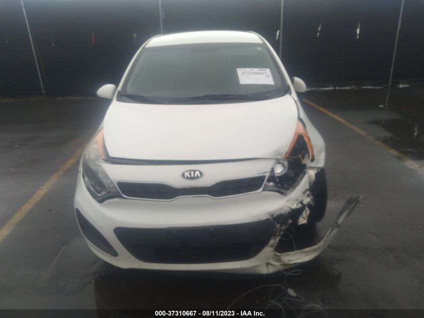 2014 KIA RIO EX - KNADN5A3XE6353145