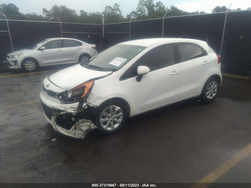 2014 KIA RIO EX - KNADN5A3XE6353145