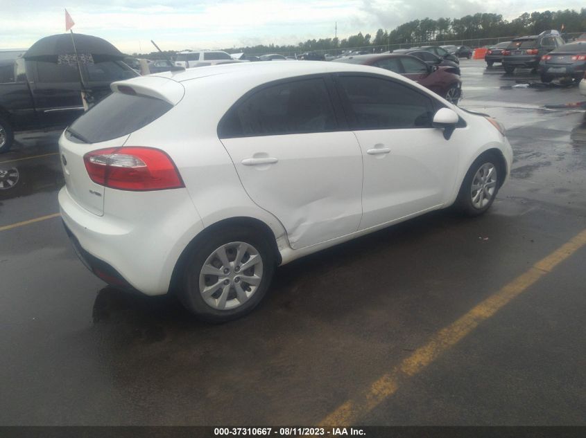 2014 KIA RIO EX - KNADN5A3XE6353145