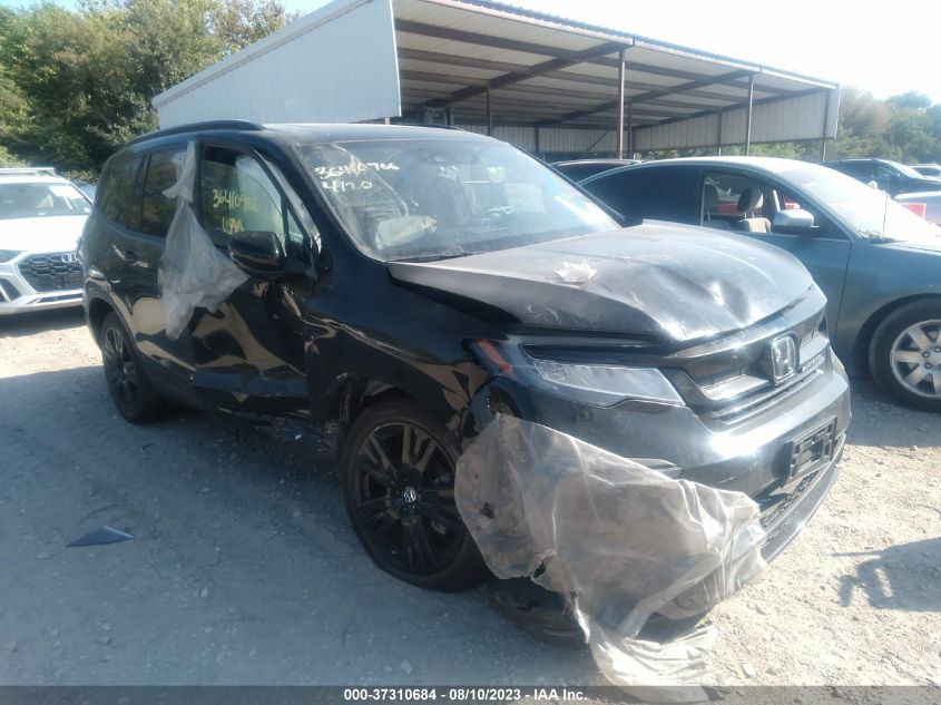 2021 HONDA PILOT BLACK - 5FNYF6H79MB087765