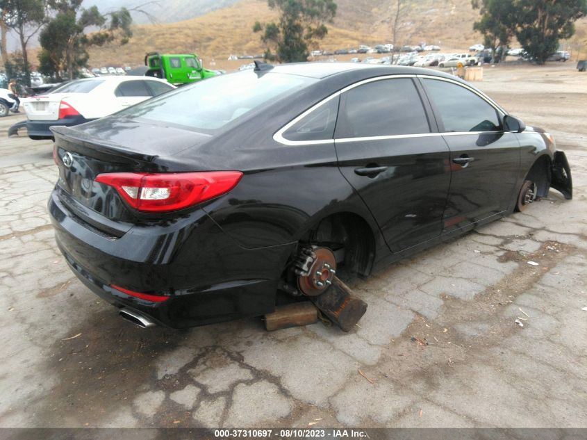 2016 HYUNDAI SONATA 2.4L SE - 5NPE24AF2GH359471