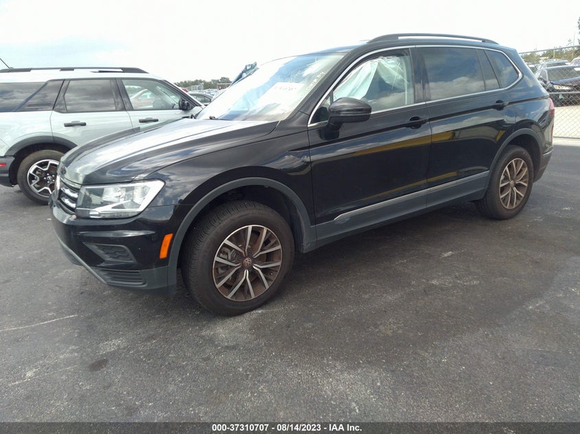 VIN 3VV3B7AX9MM100632 2021 VOLKSWAGEN TIGUAN SE/SE R-LINE BLACK/SEL
