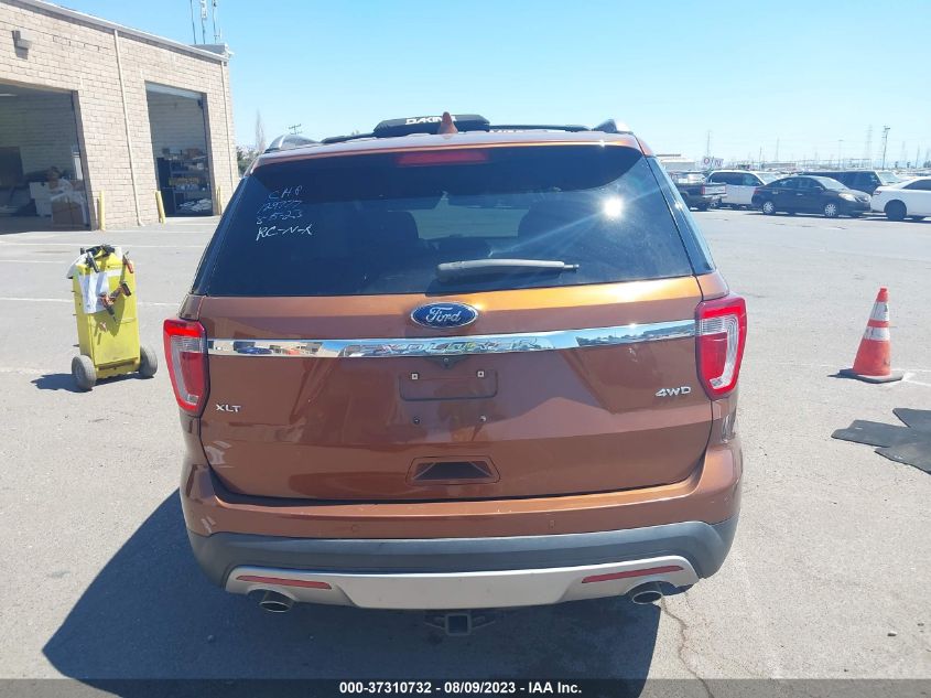 2017 FORD EXPLORER XLT - 1FM5K8D8XHGC85805