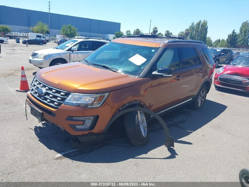 2017 FORD EXPLORER XLT - 1FM5K8D8XHGC85805