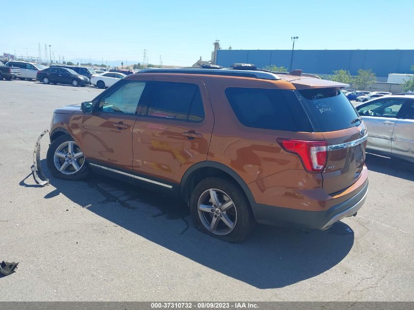 2017 FORD EXPLORER XLT - 1FM5K8D8XHGC85805