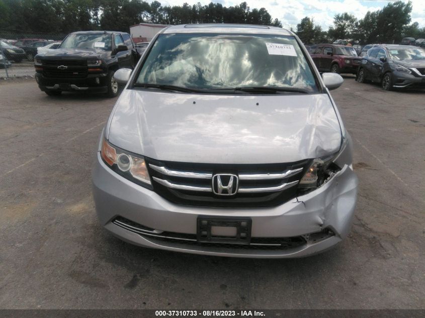 2014 HONDA ODYSSEY EX-L - 5FNRL5H66EB046882