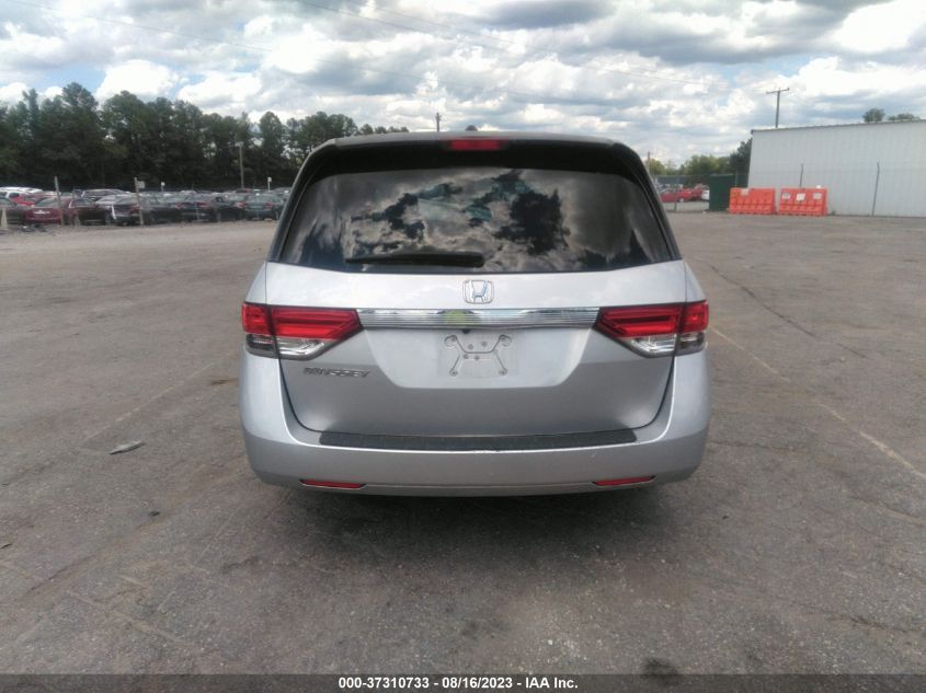 2014 HONDA ODYSSEY EX-L - 5FNRL5H66EB046882