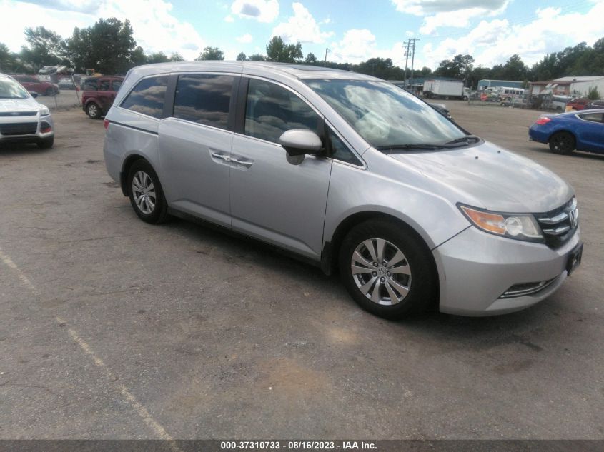 2014 HONDA ODYSSEY EX-L - 5FNRL5H66EB046882
