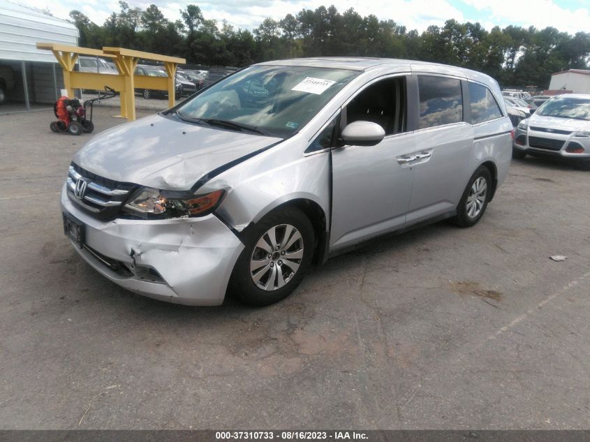 2014 HONDA ODYSSEY EX-L - 5FNRL5H66EB046882