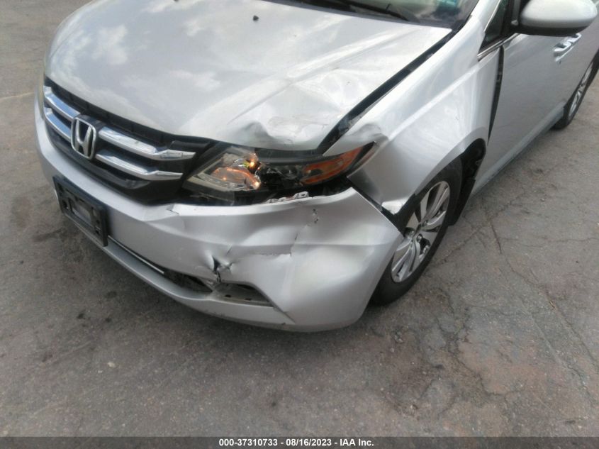 2014 HONDA ODYSSEY EX-L - 5FNRL5H66EB046882