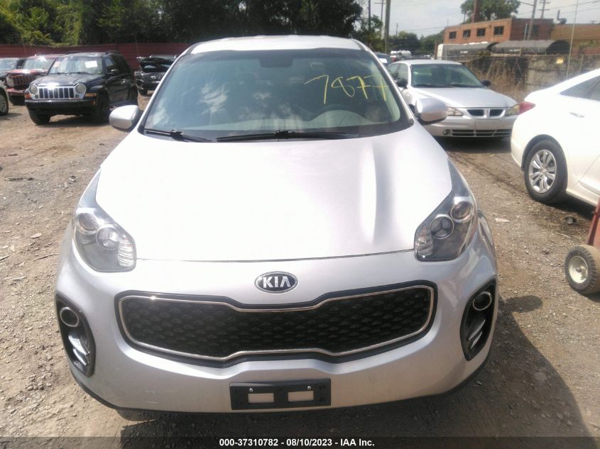 2018 KIA SPORTAGE LX - KNDPMCAC6J7437877
