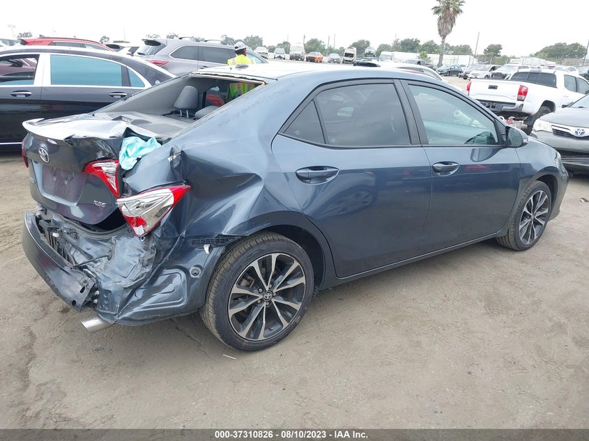 VIN 2T1BURHE8HC764178 2017 TOYOTA COROLLA XSE