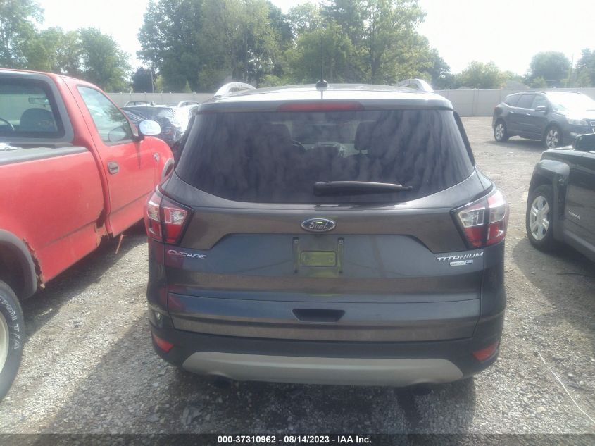 2017 FORD ESCAPE TITANIUM - 1FMCU9JDXHUD27612