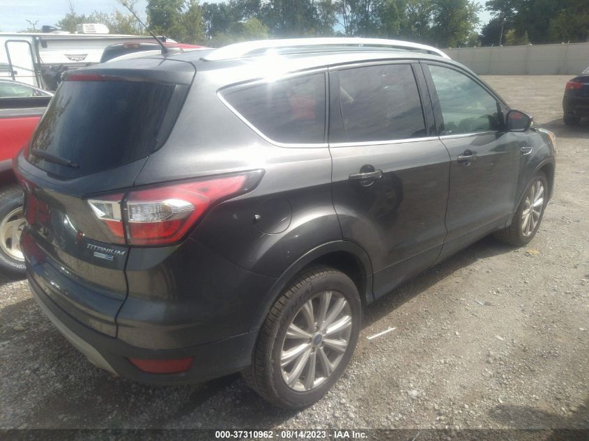 2017 FORD ESCAPE TITANIUM - 1FMCU9JDXHUD27612