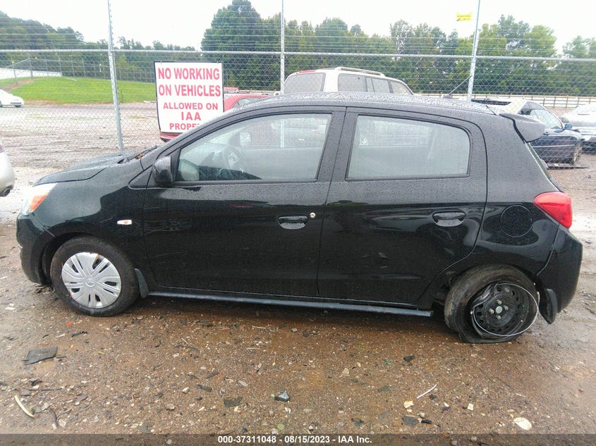 VIN ML32A3HJ2KH006667 2019 MITSUBISHI MIRAGE ES/RF