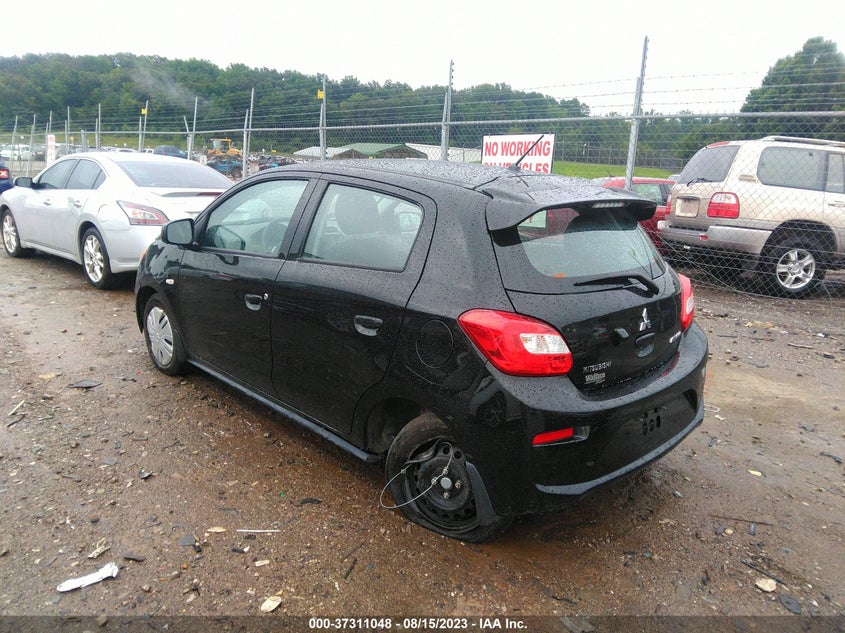 VIN ML32A3HJ2KH006667 2019 MITSUBISHI MIRAGE ES/RF