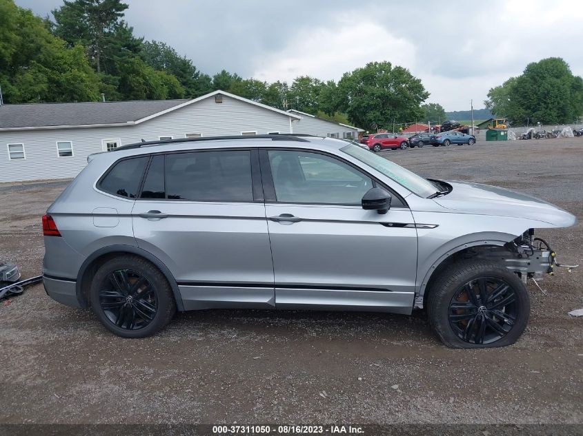 2022 VOLKSWAGEN TIGUAN SE R-LINE BLACK - 3VV8B7AXXNM171409