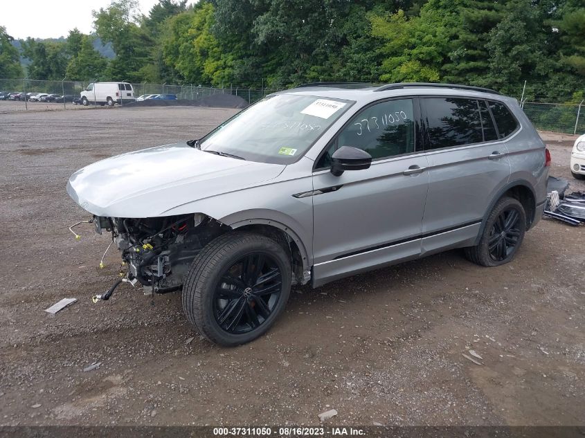 2022 VOLKSWAGEN TIGUAN SE R-LINE BLACK - 3VV8B7AXXNM171409