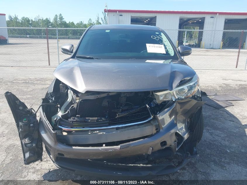 2015 TOYOTA HIGHLANDER LE - 5TDZARFH2FS012274