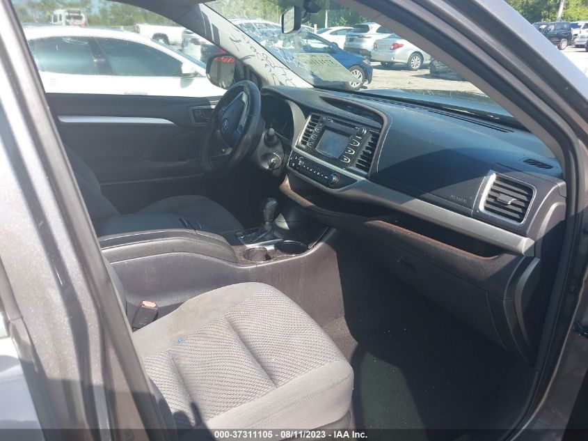 2015 TOYOTA HIGHLANDER LE - 5TDZARFH2FS012274