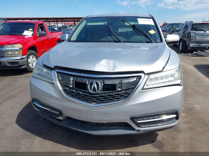 2014 ACURA MDX TECH/ENTERTAINMENT PKG - 5FRYD3H62EB006133