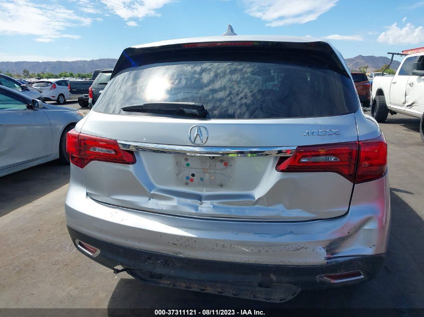 2014 ACURA MDX TECH/ENTERTAINMENT PKG - 5FRYD3H62EB006133