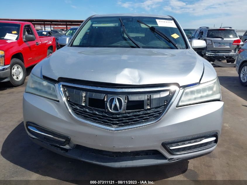 2014 ACURA MDX TECH/ENTERTAINMENT PKG - 5FRYD3H62EB006133