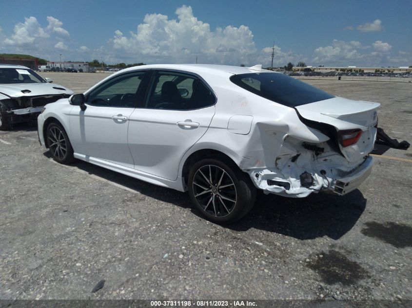 2022 TOYOTA CAMRY SE - 4T1T11AKXNU036841