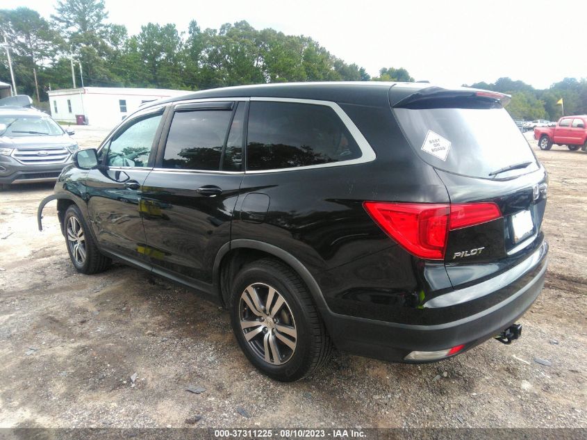 2016 HONDA PILOT EXL - 5FNYF5H51GB011082
