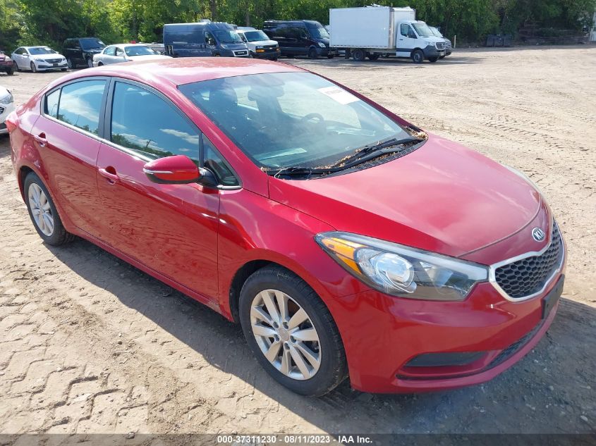 2014 KIA FORTE LX - KNAFX4A6XE5058611