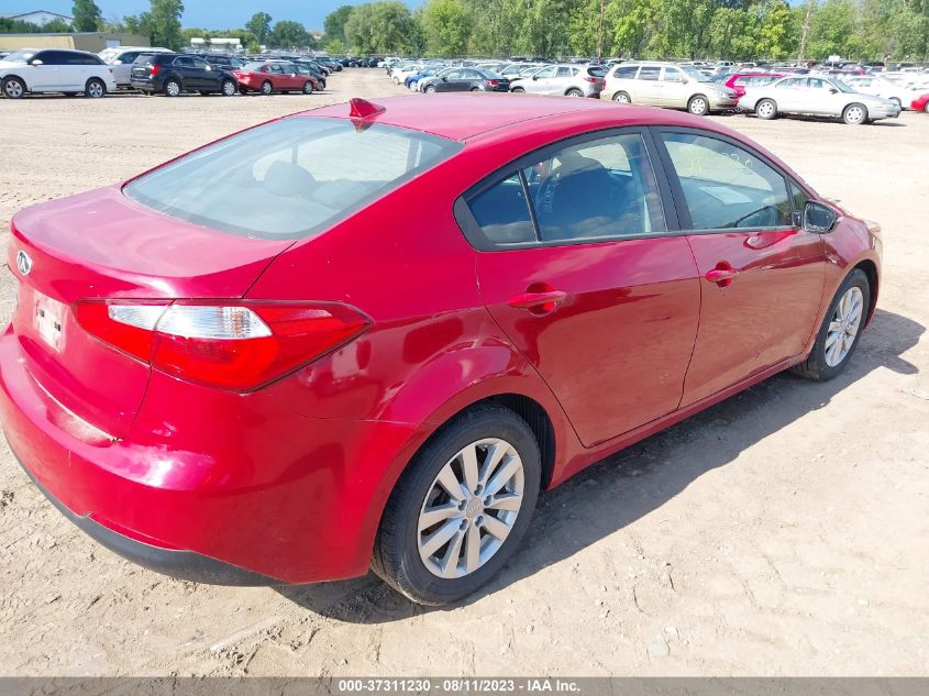 2014 KIA FORTE LX - KNAFX4A6XE5058611