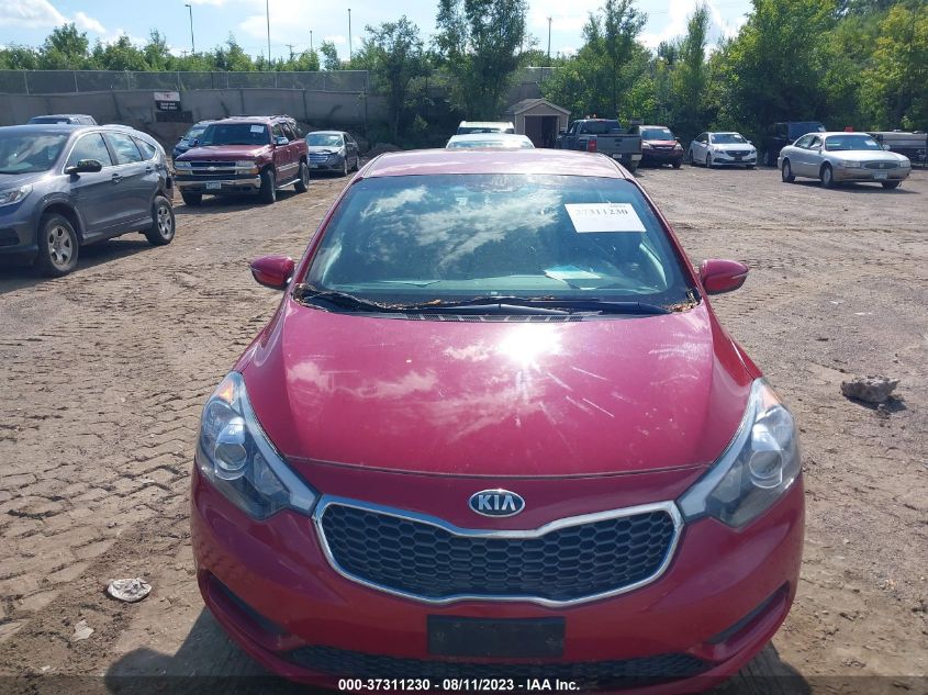 2014 KIA FORTE LX - KNAFX4A6XE5058611