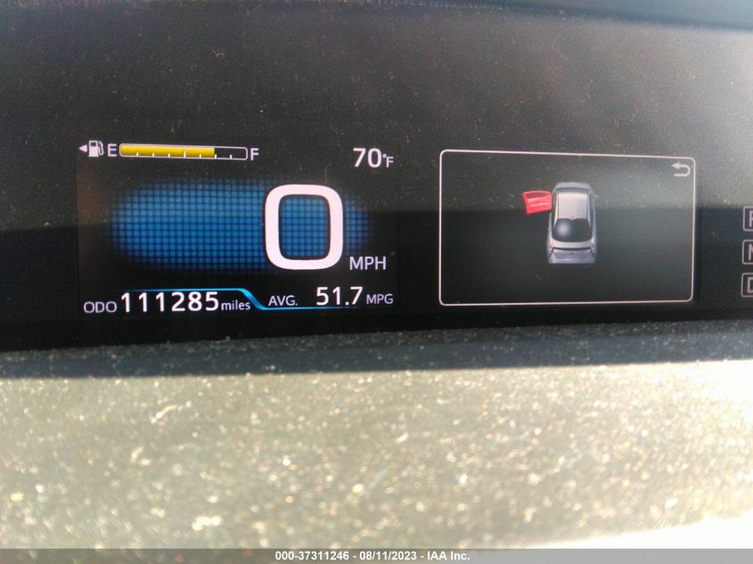 2016 TOYOTA PRIUS FOUR - JTDKARFU9G3500199