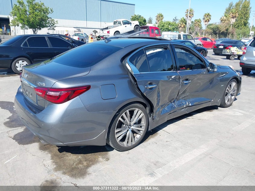 VIN JN1EV7AP4JM358551 2018 INFINITI Q50 3.0T SPORT