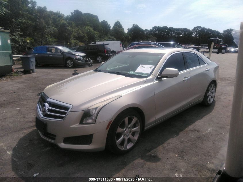 2014 CADILLAC ATS LUXURY RWD - 1G6AB5SX7E0194770