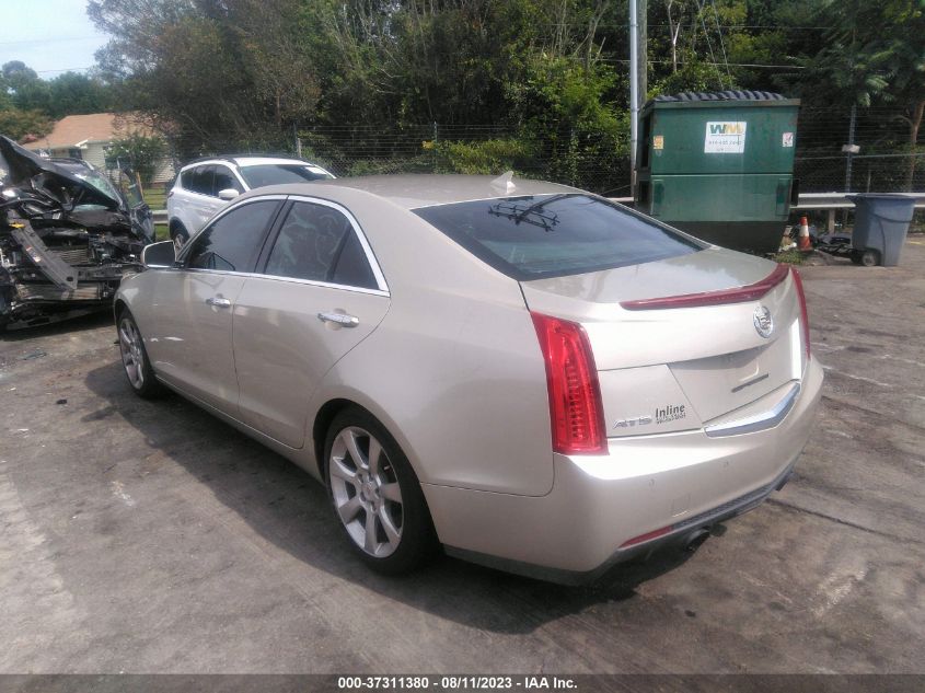 2014 CADILLAC ATS LUXURY RWD - 1G6AB5SX7E0194770