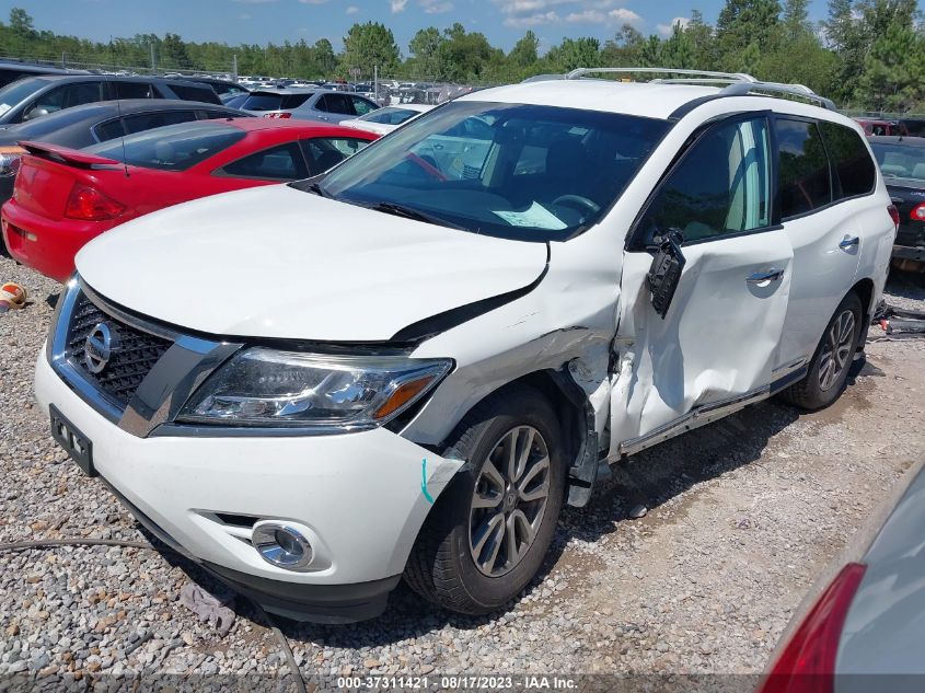 2016 NISSAN PATHFINDER SL - 5N1AR2MN6GC610615