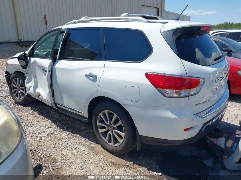 2016 NISSAN PATHFINDER SL - 5N1AR2MN6GC610615