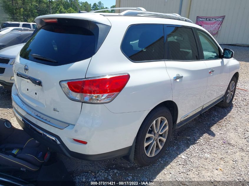 2016 NISSAN PATHFINDER SL - 5N1AR2MN6GC610615