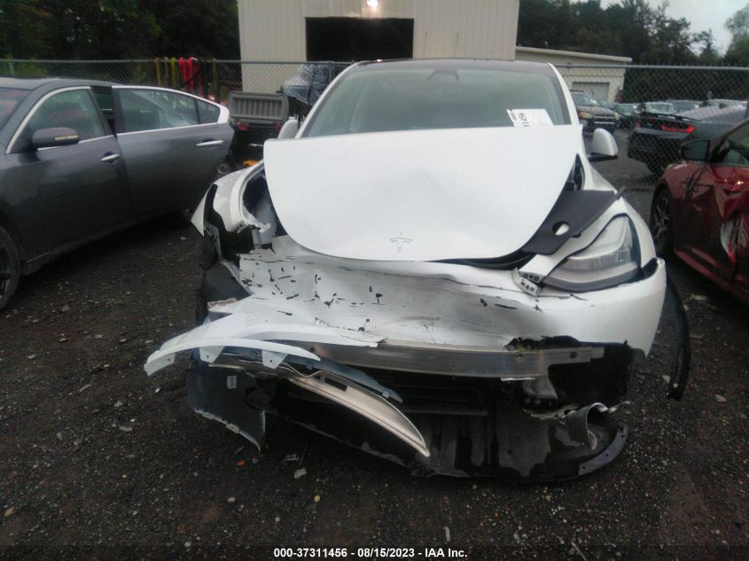 2021 TESLA MODEL Y LONG RANGE - 5YJYGDEE4MF141980
