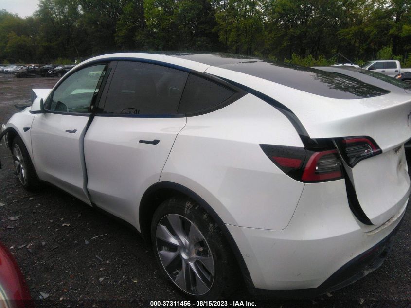 2021 TESLA MODEL Y LONG RANGE - 5YJYGDEE4MF141980