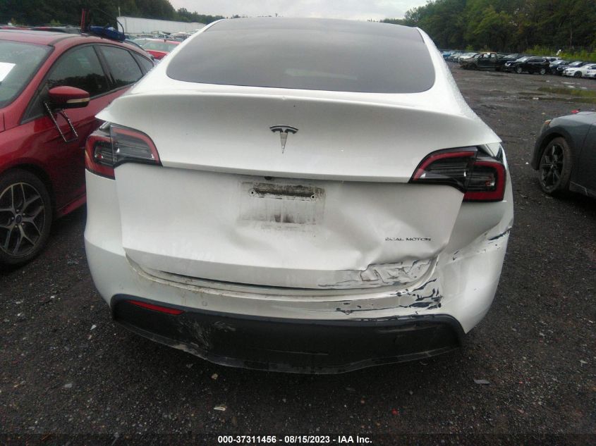 2021 TESLA MODEL Y LONG RANGE - 5YJYGDEE4MF141980