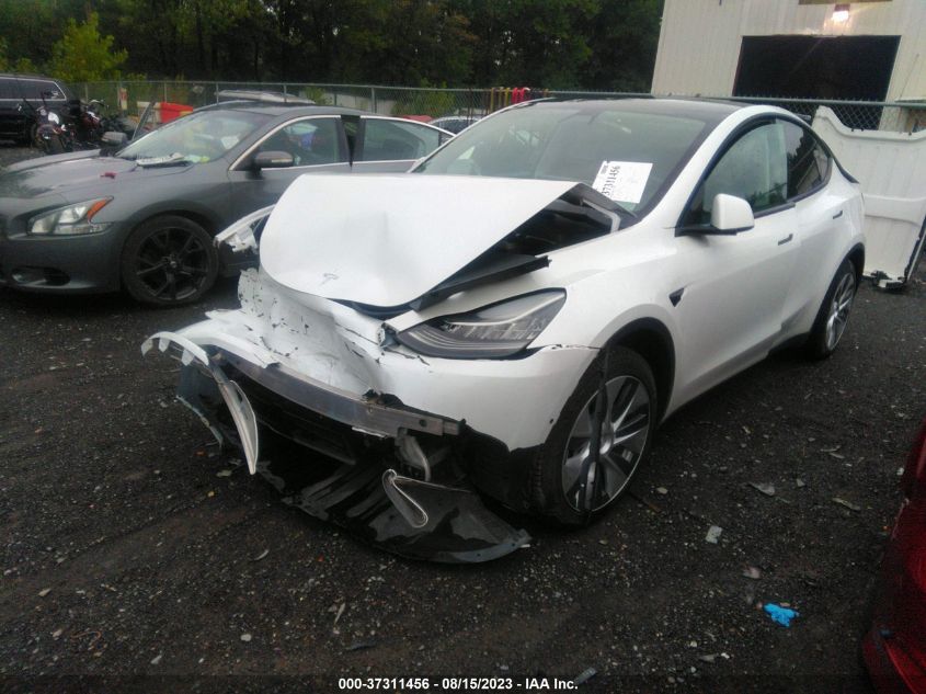 2021 TESLA MODEL Y LONG RANGE - 5YJYGDEE4MF141980