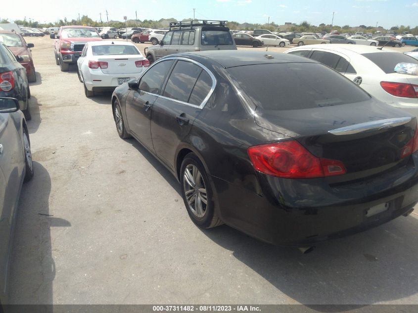 2013 INFINITI G37 SEDAN JOURNEY - JN1CV6AP6DM711765
