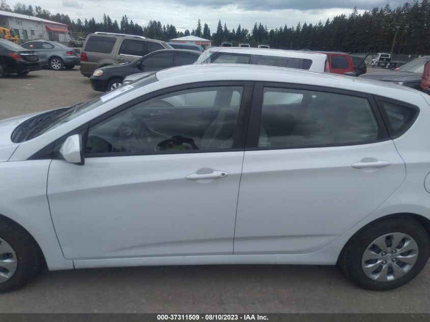 2017 HYUNDAI ACCENT SE - KMHCT5AE6HU356349