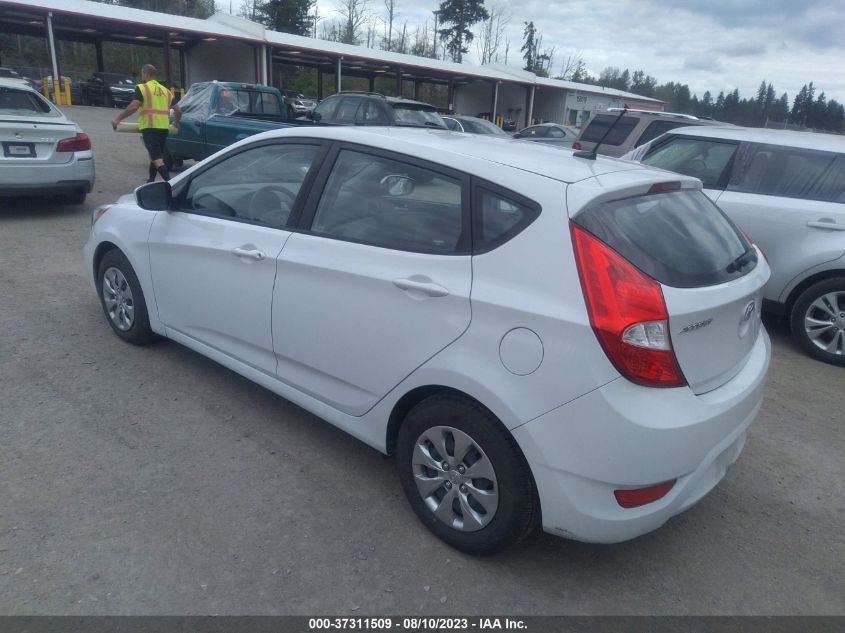 2017 HYUNDAI ACCENT SE - KMHCT5AE6HU356349