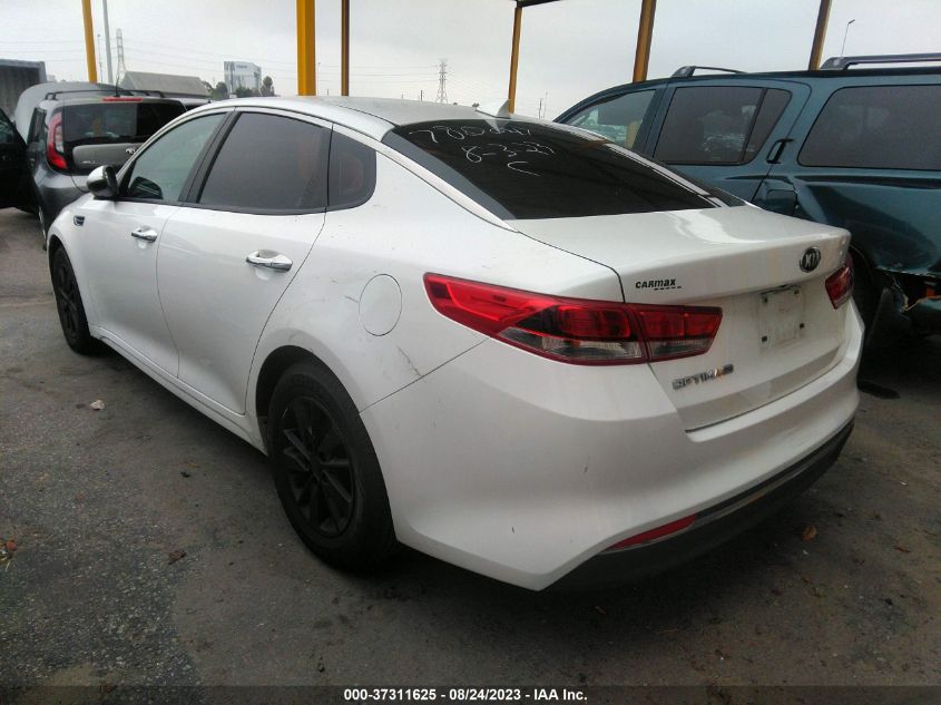 2016 KIA OPTIMA LX - KNAGT4L3XG5107182