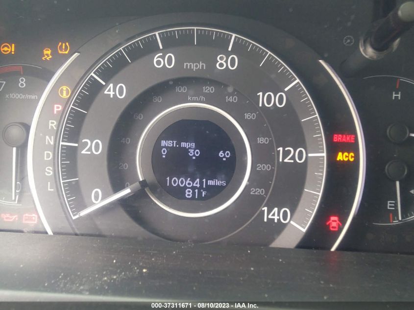 2015 HONDA CR-V TOURING - 5J6RM4H94FL080121